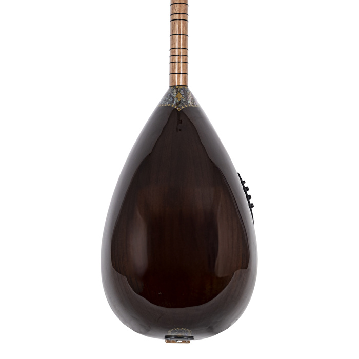 Ceviz Ağacı Gövde Sedef Klavye Kısa Sap EQ Sistemli Bağlama